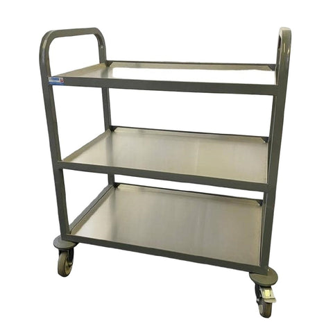 Craven Enamelled 3 Tier Clearing Trolley