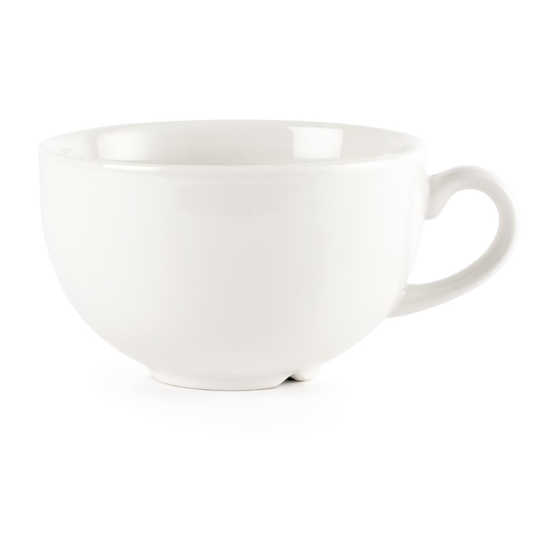 Churchill Plain Whiteware Cappuccino Cups product image