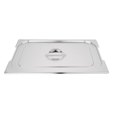 Vogue Stainless Steel 1/1 Gastronorm Handled Tray Lid