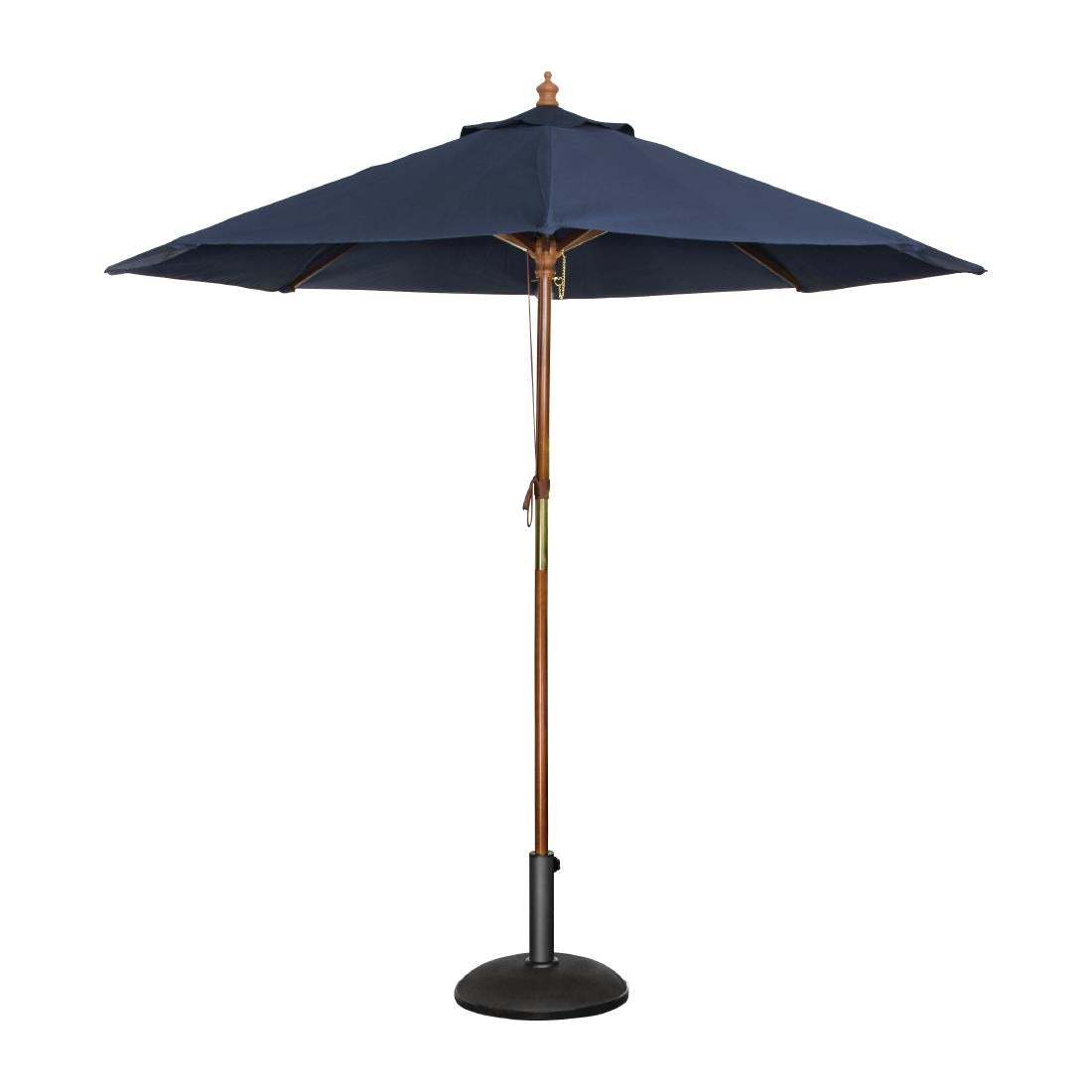 Bolero Round Parasol 2.5m Diameter Navy Blue product image