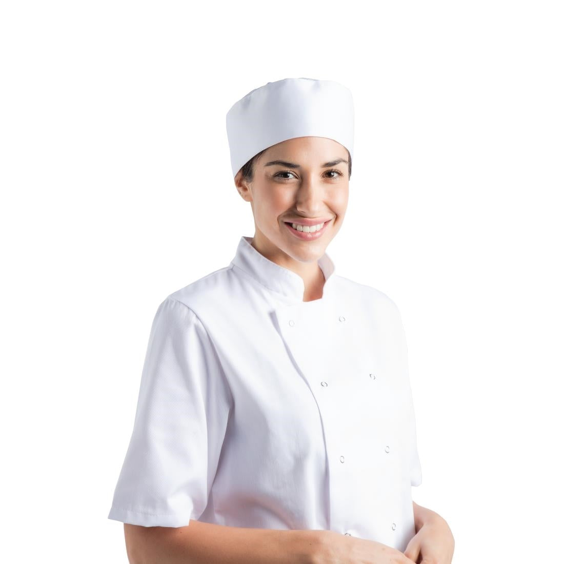 Chef Works Cool Vent Beanie White product image