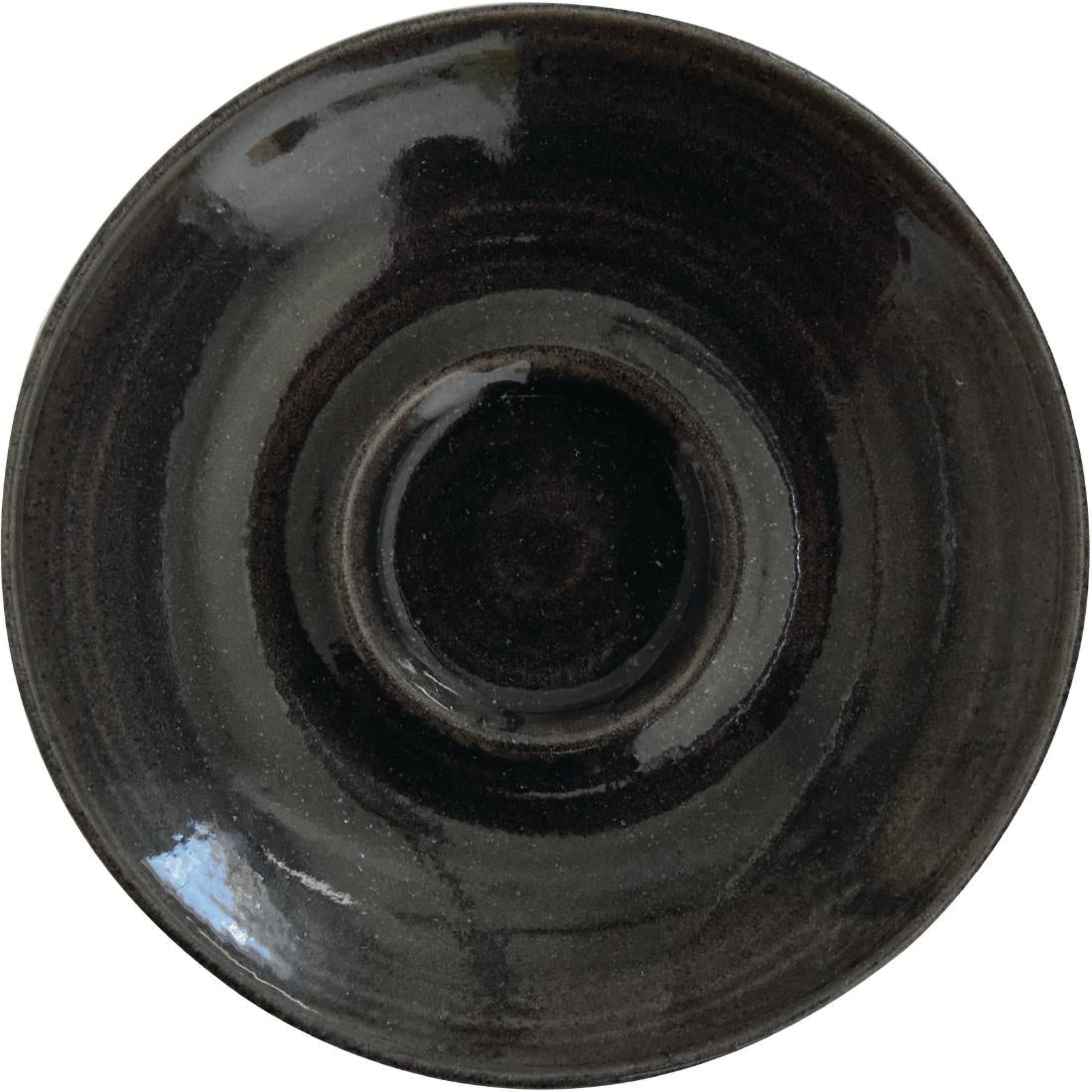 Churchill Monochrome Cappuccino Saucer Iron product image