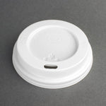 Fiesta Recyclable Coffee Cup Lids White 225ml product image