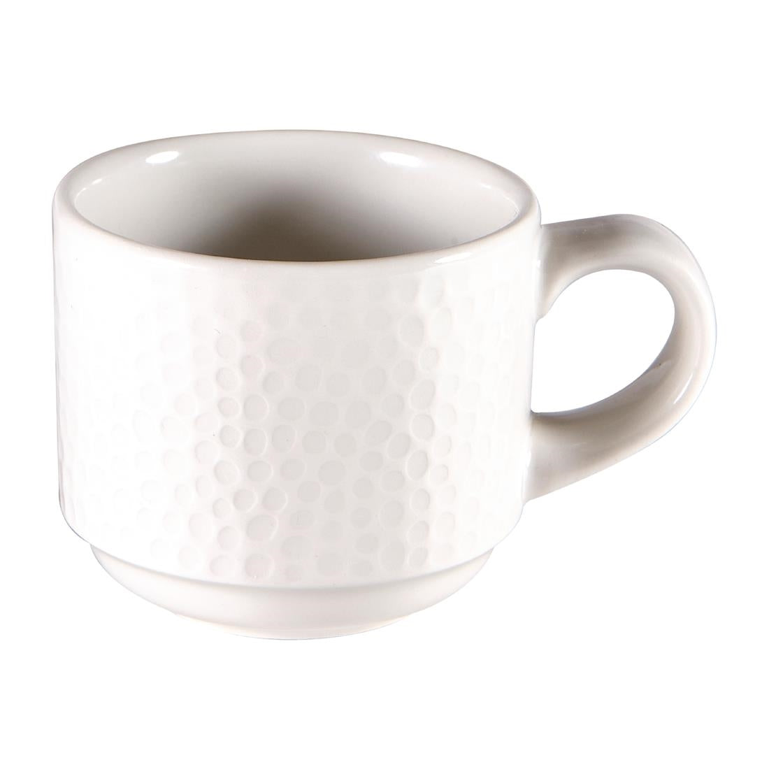 Churchill Isla Stacking Cup White 90ml 3oz product image
