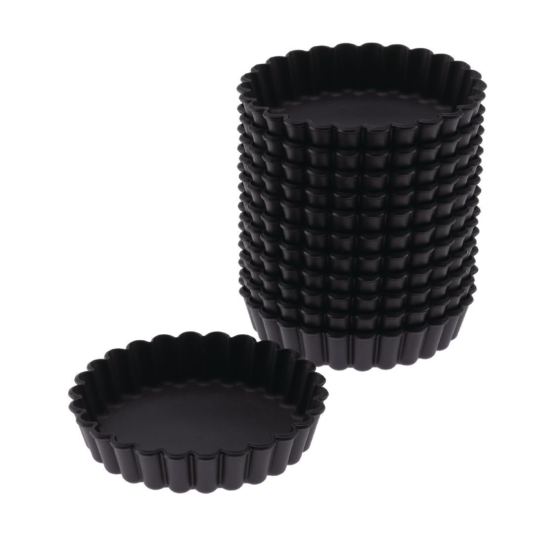 Matfer Bourgeat Exoglass Round Fluted Tartlet product image