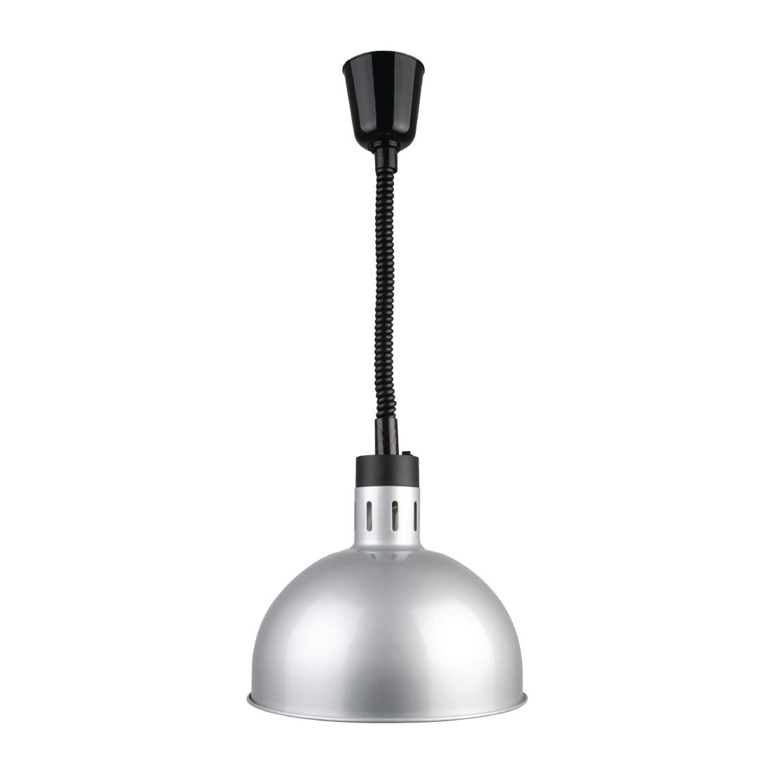 Buffalo Retractable Dome Heat Lamp Silver product image