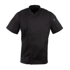 Chef Works Springfield Zipper Mens Chefs Jacket Black L