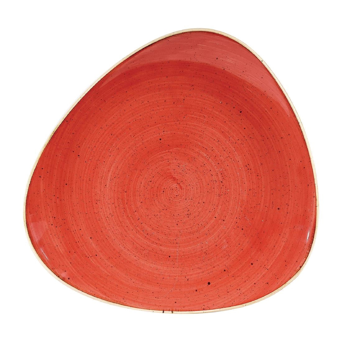 Churchill Stonecast Triangular Plates Berry product image