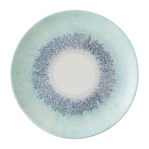 Churchill Studio Prints Fusion Blue Coupe Plate 260mm (Pack of 12)