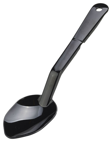 Genware 4410-03 Solid Spoon 11" Black PC