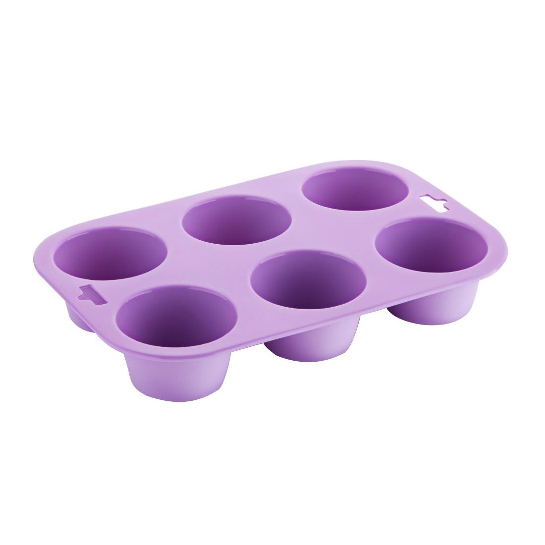 Hygiplas Flexible Silicone Six Hole Purple product image