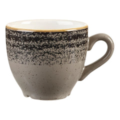 Churchill Studio Prints Homespun Charcoal Black Espresso Cup 100ml
