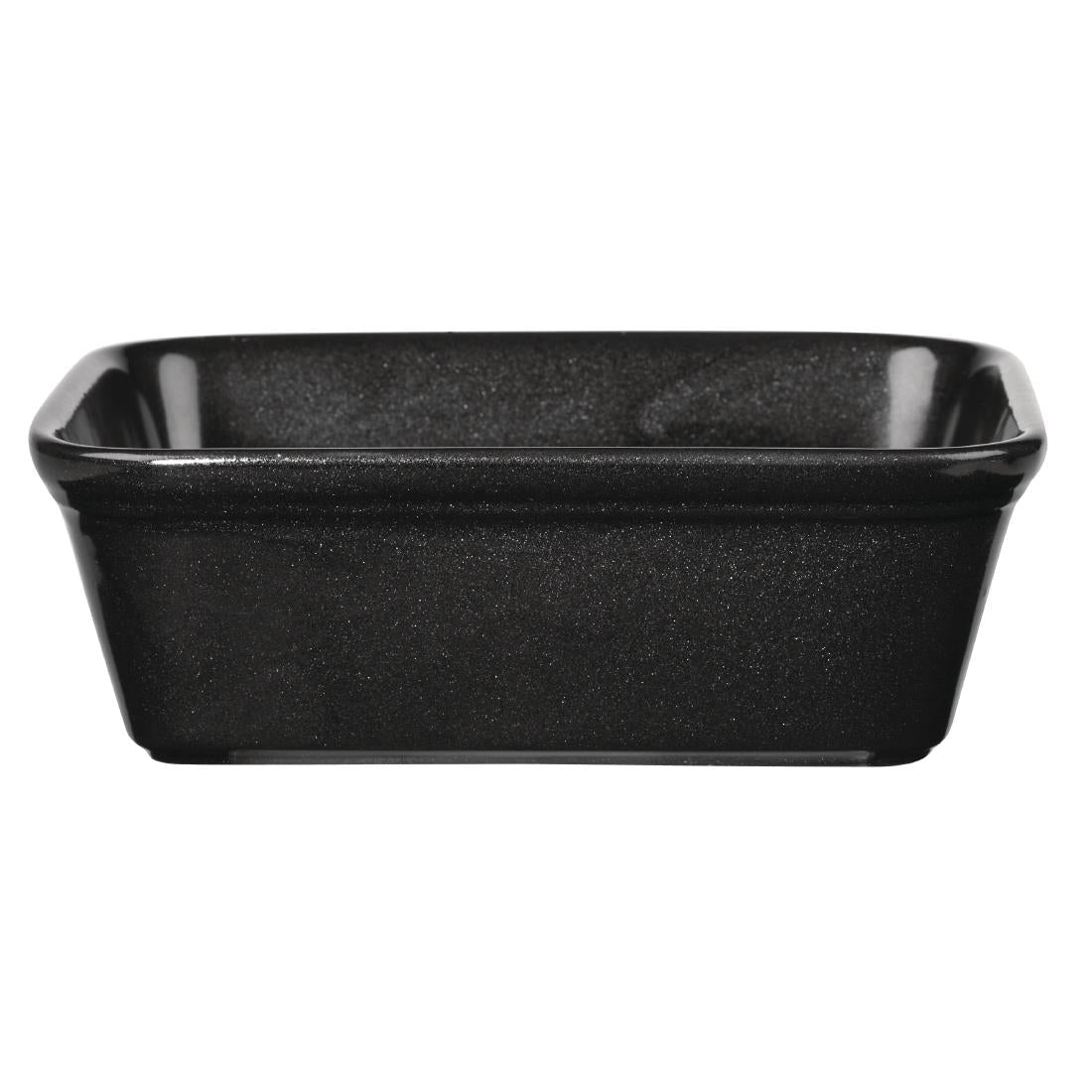 Churchill Cookware Black Rectangular Dishes 160x 120mm (Pack of 12) product image