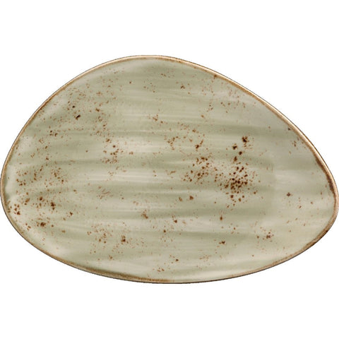 Steelite Craft Green Freestyle Plates 370mm (Pack of 6)