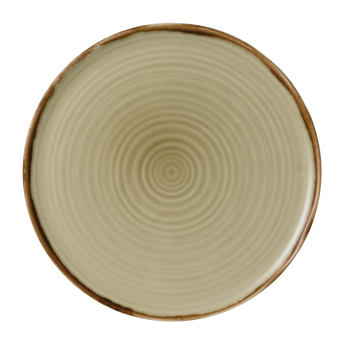 Dudson Harvest Linen Organic Coupe Flat Plate product image