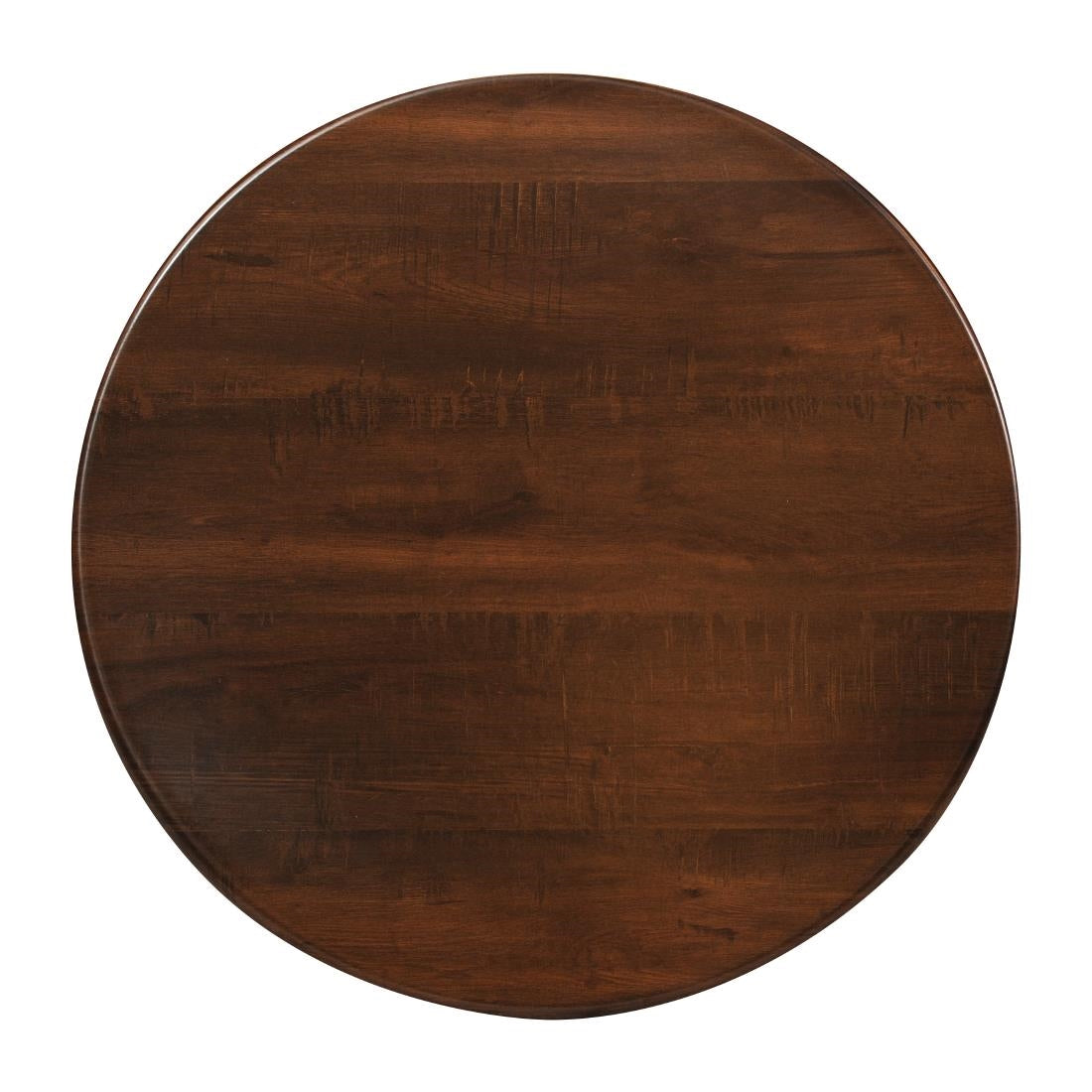 Round Laminate Table Top Walnut 600mm product image