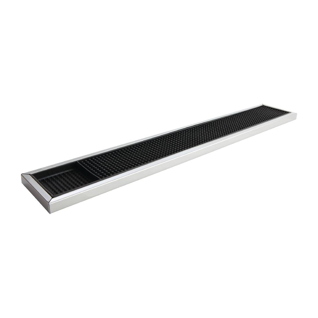 Beaumont Rubber Bar Mat with Stainless Steel product image