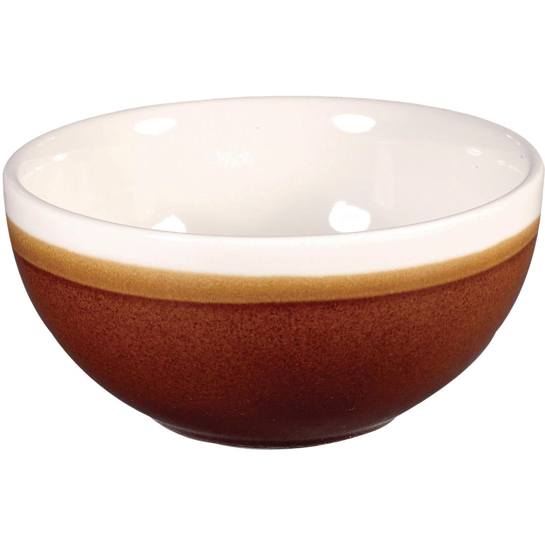 Churchill Monochrome Soup Bowl Cinnamon Brown product image