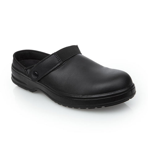 Slipbuster Lite Unisex Safety Clogs Black 43