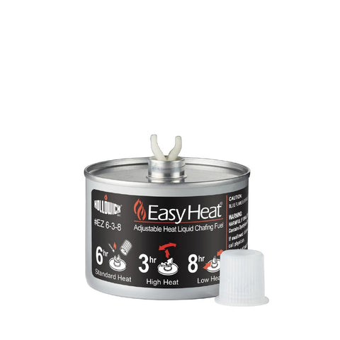 Steelite Easy Heat Adjustable Heat Liquid Chafing Fuel 6 3 or 8 Hour (Pack of 12)