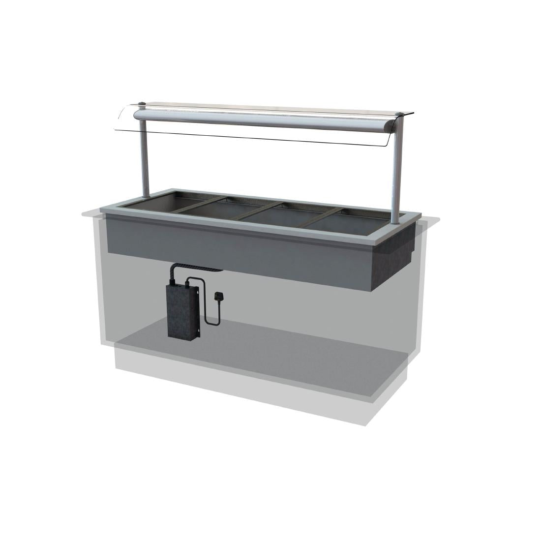 Designline Drop In Dry Heat Bain Marie HBM4 product image