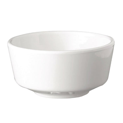 APS Float White Round Bowl 8in