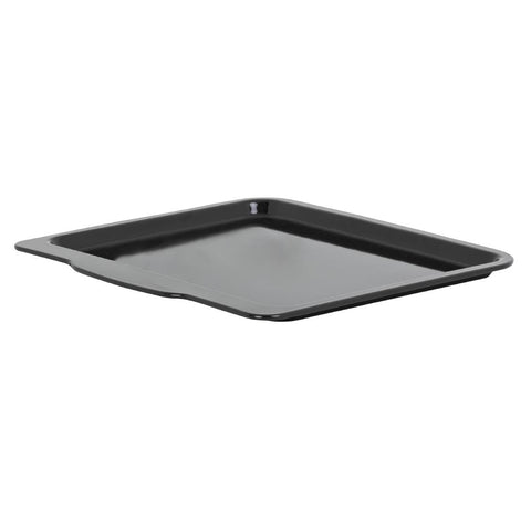 Wham Enamel Handled Oven Tray Black 400mm