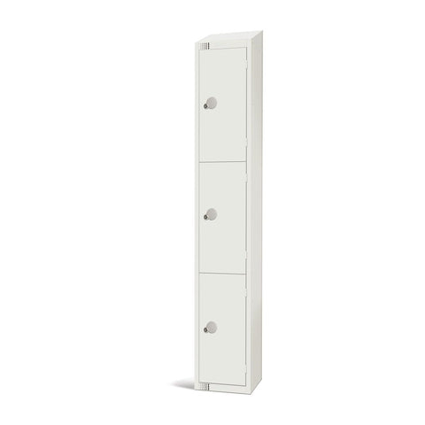 Elite Three Door Camlock Locker with Sloping product image