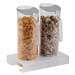 APS Cereal Bar Set 40mm Stand – Clear Polycarbonate Dispenser