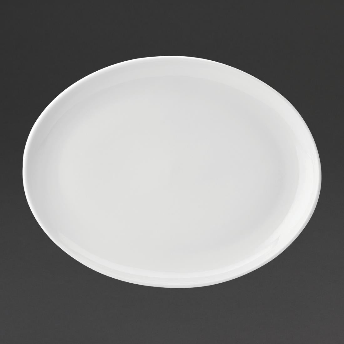 Utopia Pure White Oval Plates 360mm product image