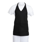 Whites V Neck Service Apron Black product image