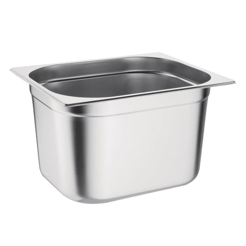 Vogue Stainless Steel 1/2 Gastronorm Tray 200mm