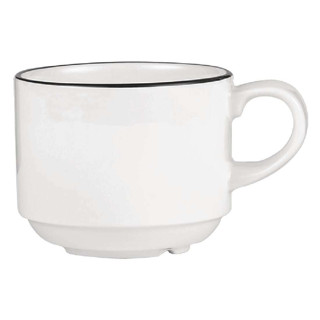 Churchill Alchemy Mono Stacking Tea Cups product image
