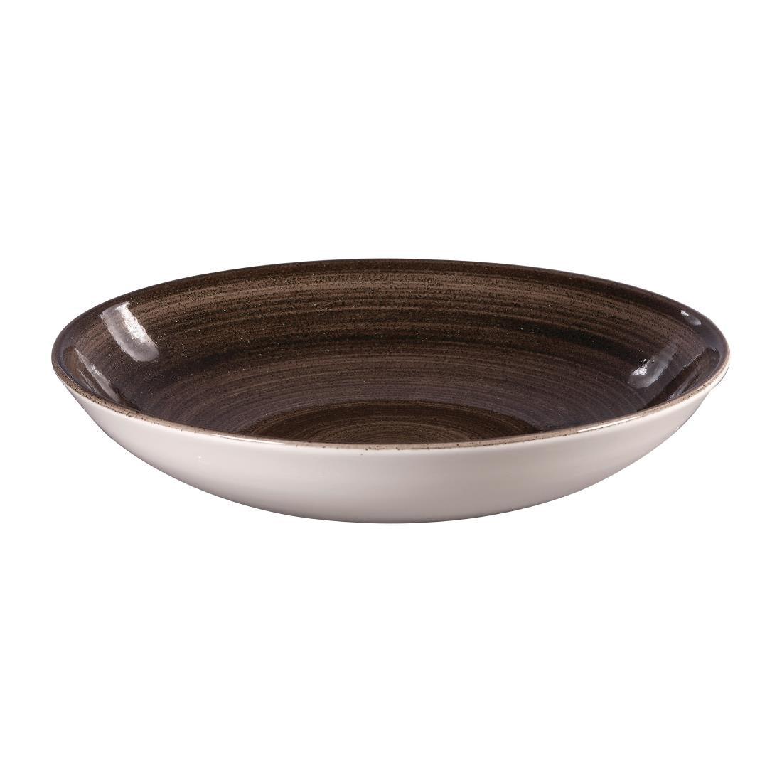 Churchill Stonecast Patina Coupe Bowls Black product image