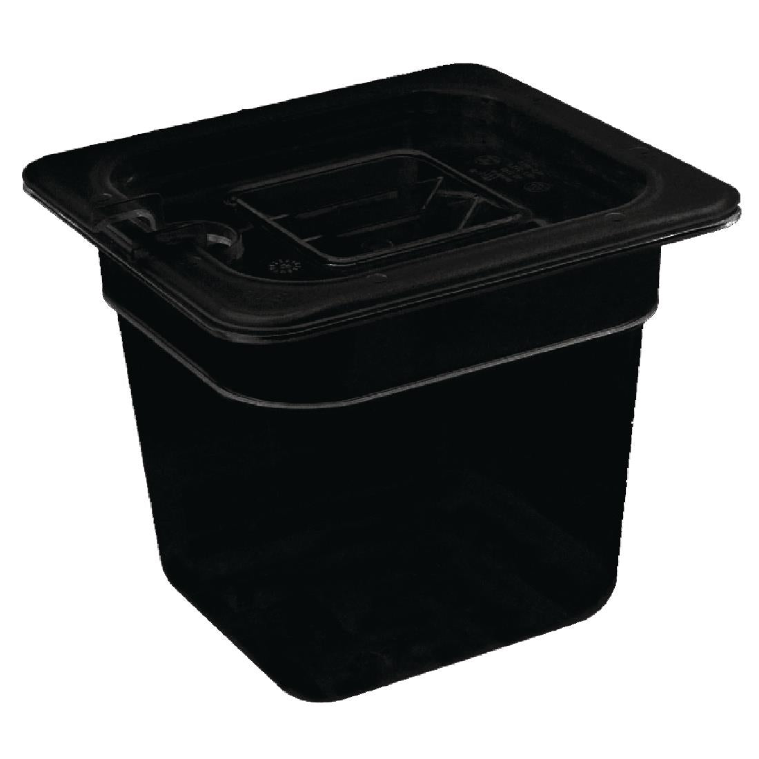 Vogue Polycarbonate 1/6 Gastronorm Container product image