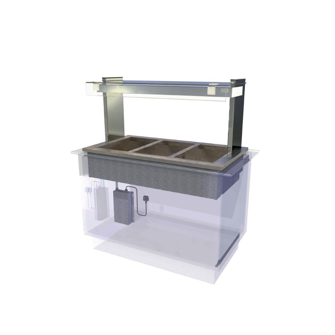 Kubus Drop In Dry Heat Bain Marie KHBM3 product image