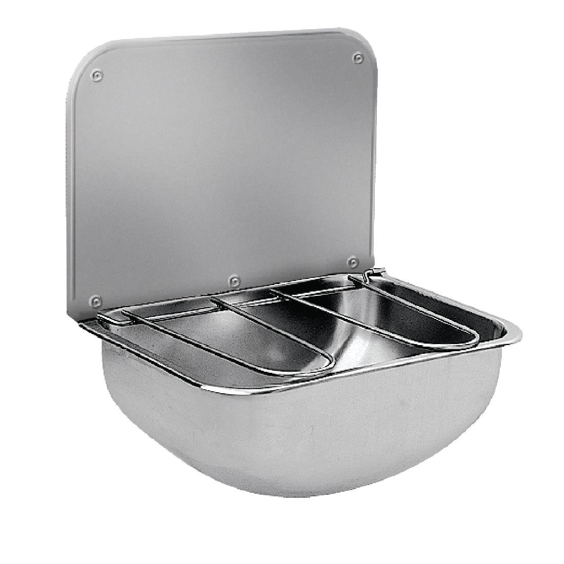 KWC DVS Stainless Steel Wall Mounted Bucket product image