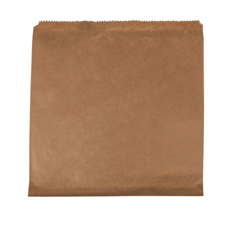 Fiesta Recyclable Brown Paper Counter Bags Large (Pack of 1000)