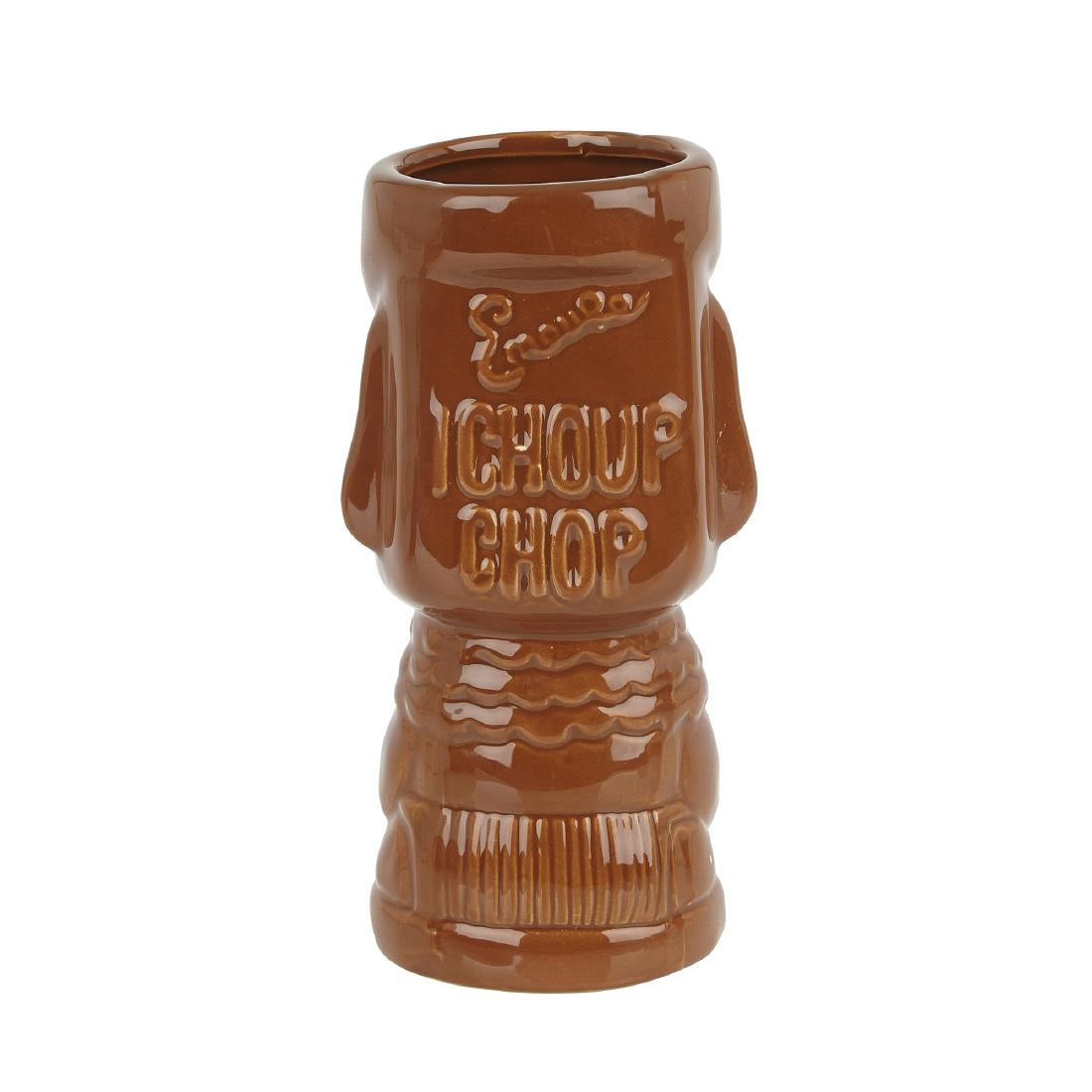 Beaumont Ceramic Molokai Tiki Mug Brown 360ml product image