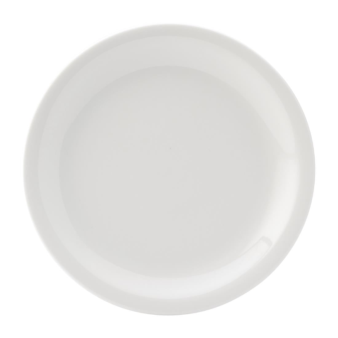Utopia Titan Narrow Rimmed Plates White 220mm product image