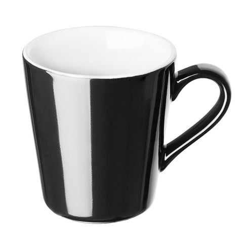 Olympia Cafe Flat White Cup Black - 170ml (Pack of 12)