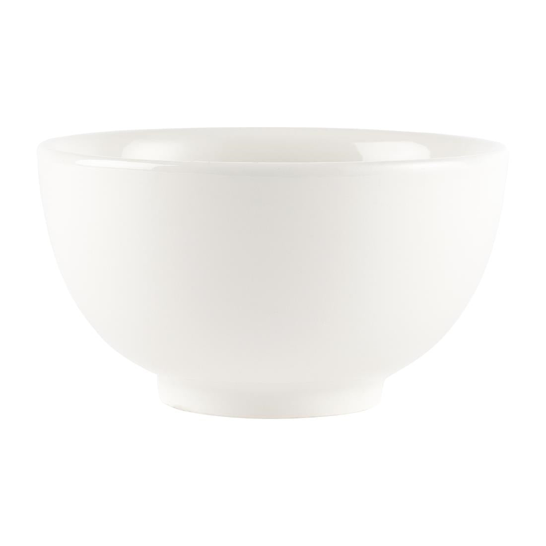 Churchill Plain Whiteware Large Footed Bowls product image