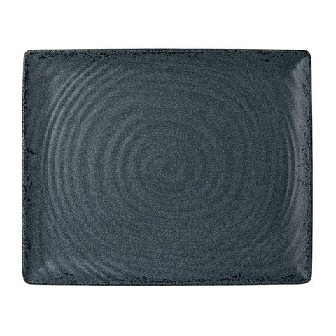 Steelite Pompeii Slate Gastronome Platter 1/2 324mm x 270mm (Pack of 4)