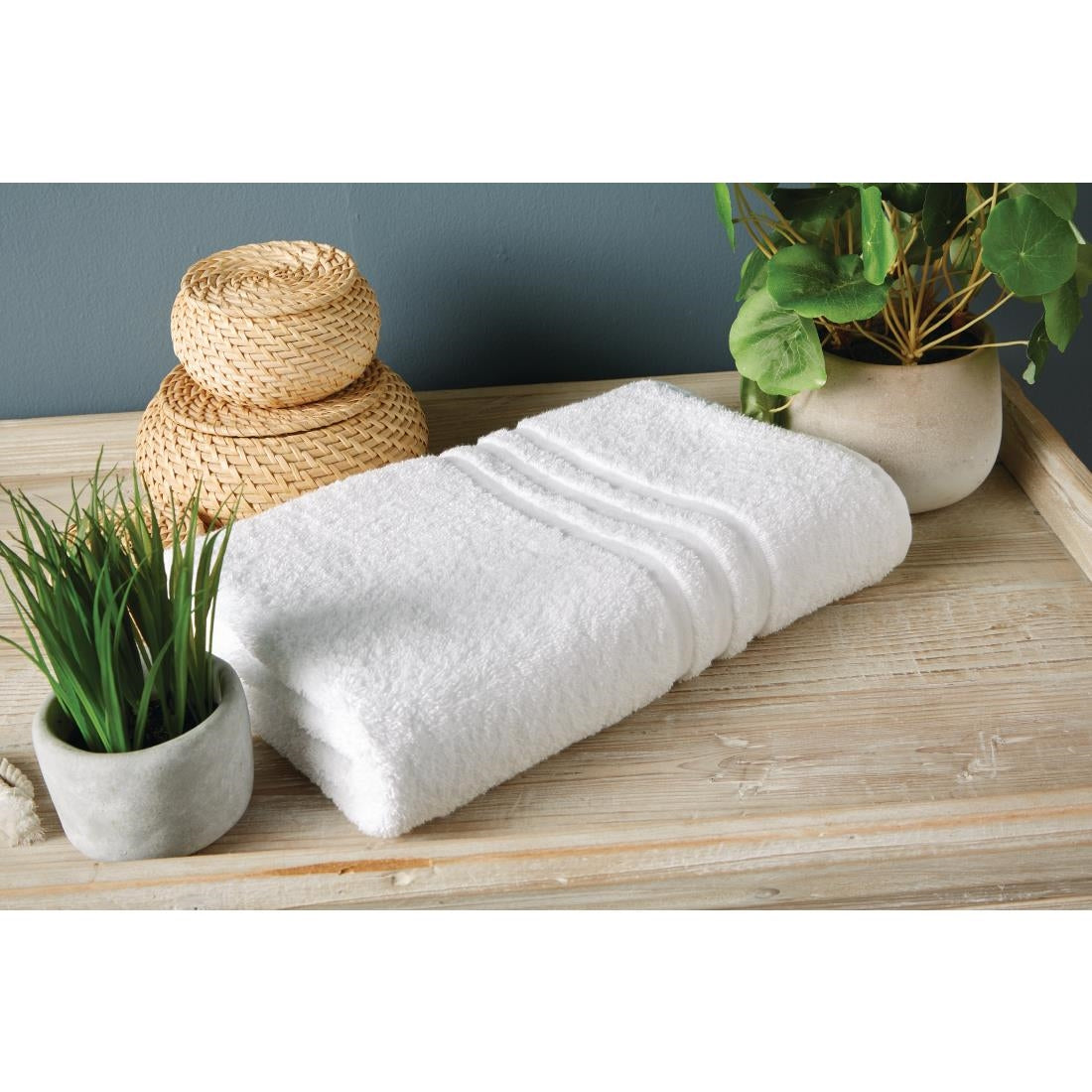 Eco Towel - White Bath Sheet - 100x150cm product image