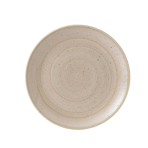 ChurchillÂ Stonecast Coupe Plate Nutmeg Cream 288mm (Pack of 12)