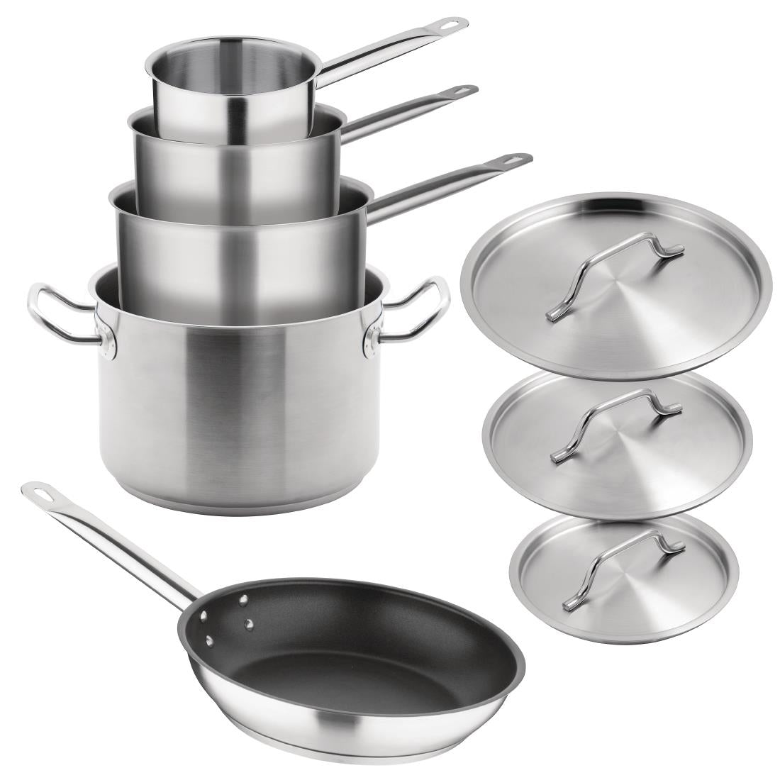 Vogue Cook Like A Pro 5-Piece Stainless Steel product image