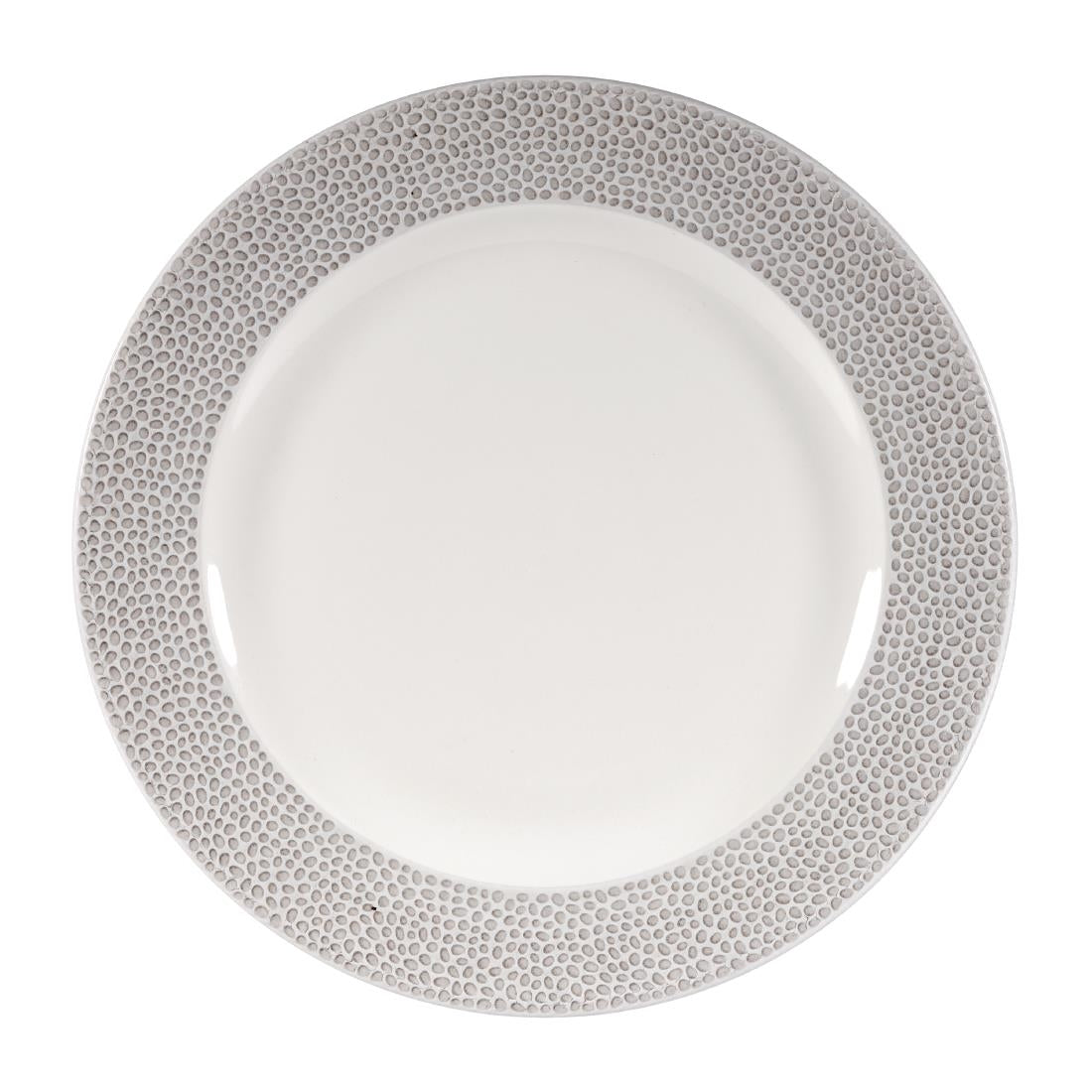 Churchill Isla Footed Plate Shale Grey 276mm product image
