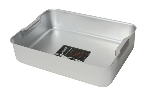 Genware 55-185 Deep Dish/W/Hdles 470 x 355 x 100mm