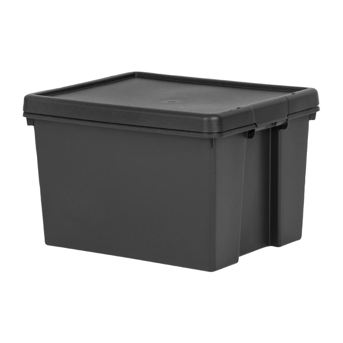 Wham Bam Recycled Storage Box & Lid Black product image