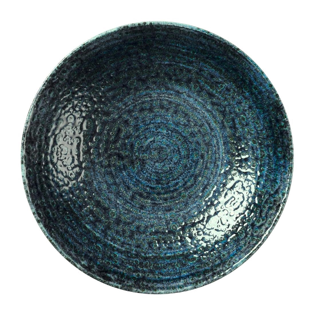 Churchill Homespun Chroma Blue Coupe Bowl product image
